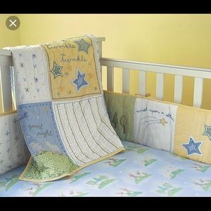 pottery barn kids crib bumpers